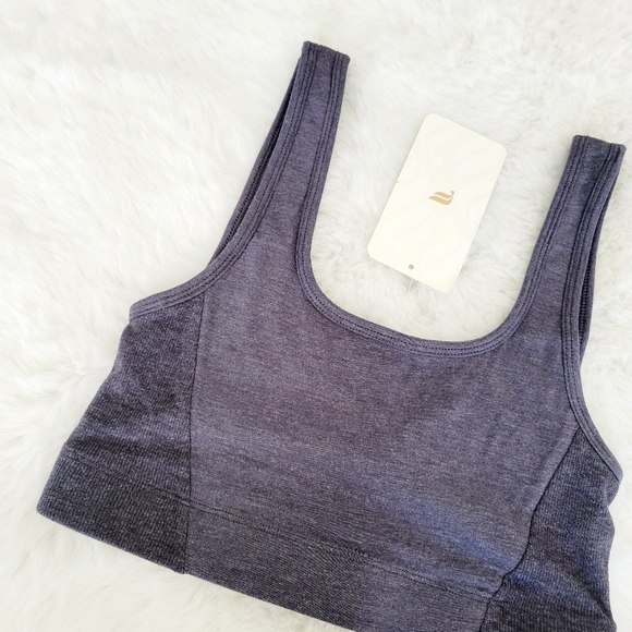 🩶FABLETICS RESTOREKNIT SCOOP BACK BRALETTE SIZE S - Picture 5 of 7